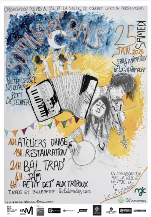 Affiche Bal Trad : Somnam'Bals