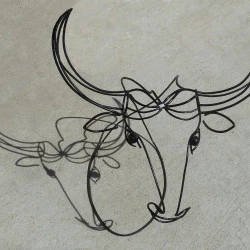 Jeux d'ombres - Fer à béton.