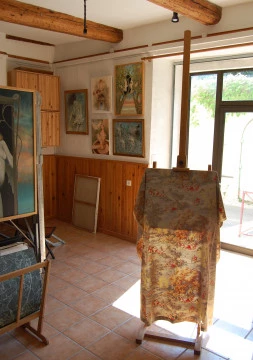 Atelier B - <p>Vue intérieure donnant sur la rue</p>