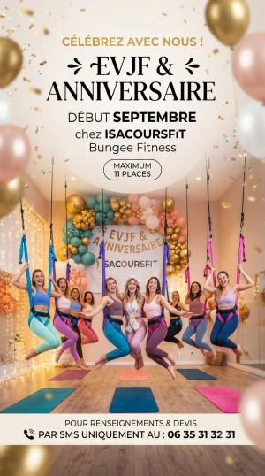 Affiche Bungee fitness 
