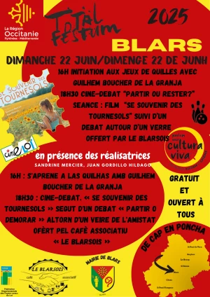 Affiche Initiation aux jeux de quilles et ciné-débat à Blars