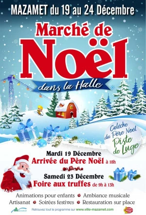 Affiche Marché de Noël