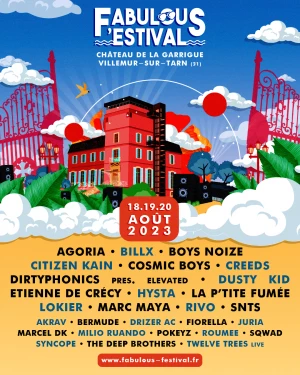 Affiche Fabulous Festival 2023