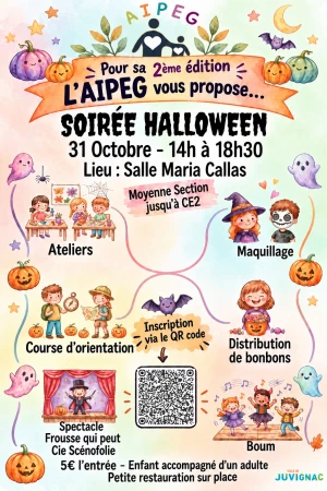 Affiche Journée halloween