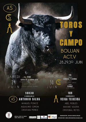 Affiche TOROS y CAMPO - JUIN 2019