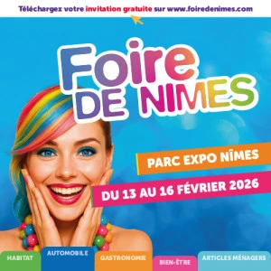 Affiche Foire de Nîmes 2026