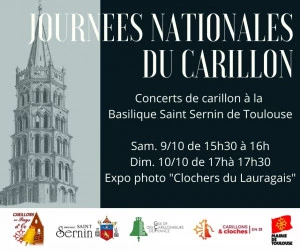 Affiche Journées Nationales du Carillon 
