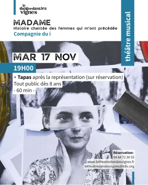 Affiche Madame // Cie du i
