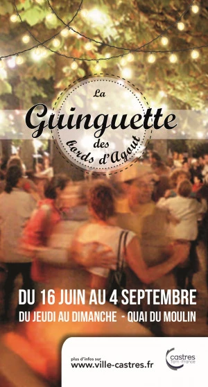 Affiche La guinguette des bords d'Agout