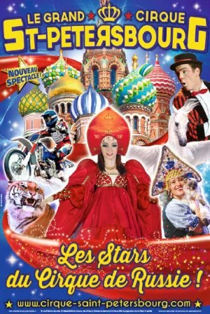 Affiche Grand Cirque de Saint-Pétersbourg