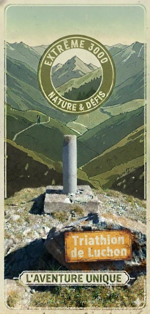 Affiche Triathlon Extrême 3000