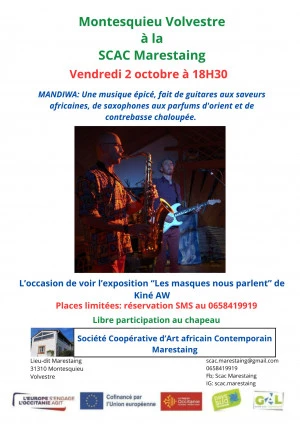 Affiche Concert Mandiwa