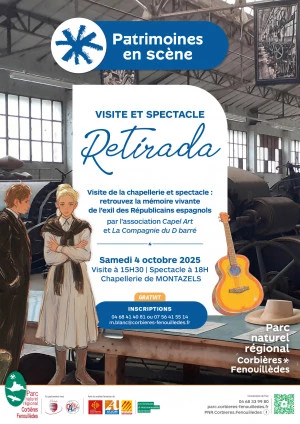 Affiche Visite et spectacle RETIRADA