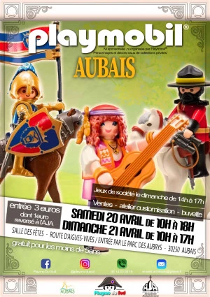 Affiche Playmobil a 50 ans