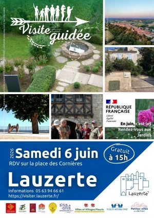 Affiche Visite thématique dans le cadre des Rendez-vous aux Jardins 