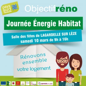 Affiche Journée Energie Habitat