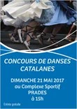 Affiche Concours de danses catalanes