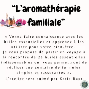 Affiche L'aromathérapie familiale