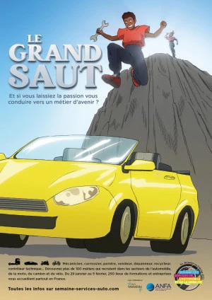 Affiche 7ème édition de la Semaine des Services de l'Automobile et de la Mobilité