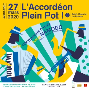 Affiche Avant-goût, l'Accordéon Plein Pot !