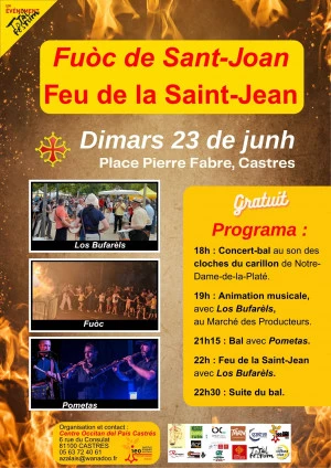 Affiche Feu de la Saint-Jean 