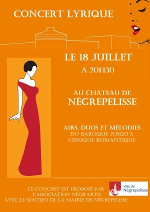 Affiche Concert Lyrique