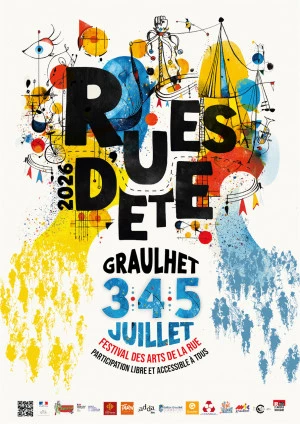 Affiche Festival Rues d'Été