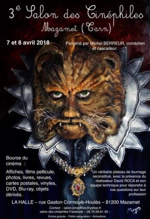 Affiche Salon des cinéphiles 2018 - 3 ème Edition