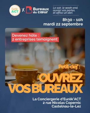 Affiche Devenez hôtes : ouvrez vos bureaux !