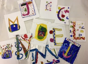 Affiche Les Ateliers Enfants - Les petits bibliophiles : atelier d'enluminure