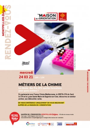 Affiche Métiers de la Chimie