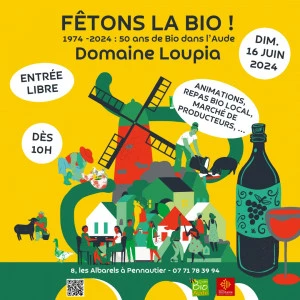 Affiche Semaine de la Bio : Fêtons la Bio ! 
