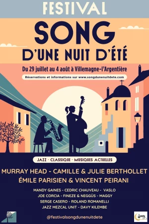 Affiche Festival Song d'une Nuit d'Été