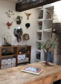 Atelier Anecdotes - <p>Une vue sur le coin "masques"</p>