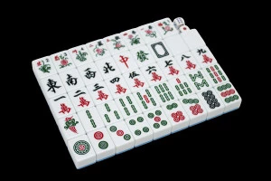 Affiche Venez découvrir la variante japonaise du jeu de MAHJONG