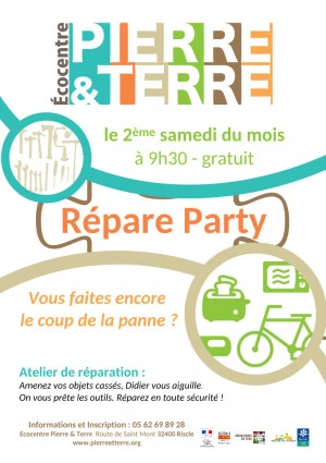 Affiche Répare Party
