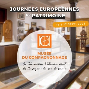 Affiche Journées européennes du Patrimoine - Musée du Compagnonnage