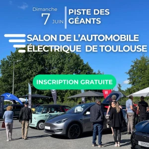 Affiche Salon de l'Automobile Electrique de Toulouse