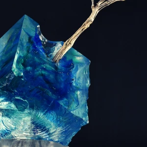 Affiche Exposition verre contemporain