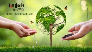 Affiche Futurs Désirables - Spectacle improvisé