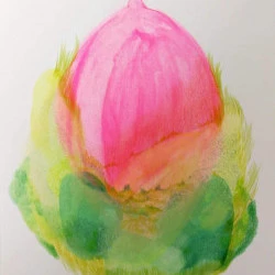 Utopie n°1 - Encres et technique mixte sur papier - Sandrine Ginisty 
