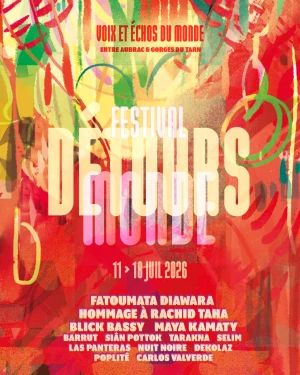 Affiche Festival Détours du Monde 2026