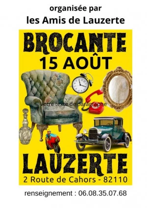 Affiche BROCANTE