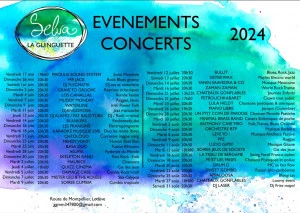 Affiche Concerts et Evènements Guinguette Selva Lodève