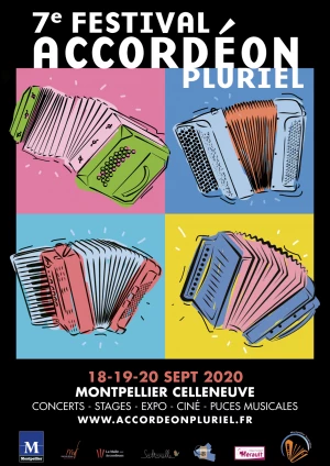 Affiche Festival Accordéon Pluriel 7ème édition
