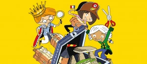 Affiche "Monument jeu d'enfant" au château de Gramont