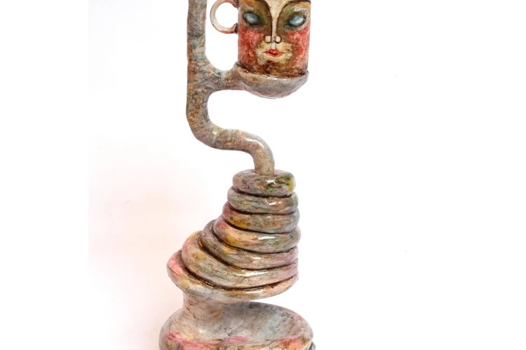 A l'écoute - Céramique émaillée