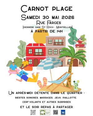 Affiche Carnot Plage