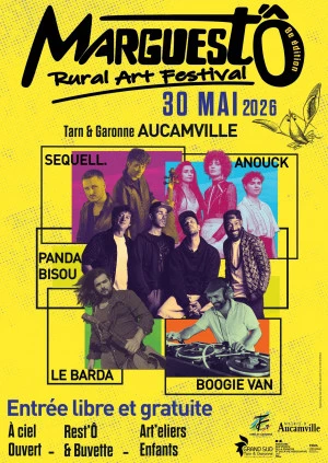 Affiche Marguest'Ô Rural Art Festival