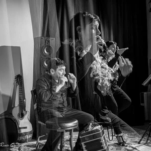Affiche Concert "La mélancolie même… quand Barbara rencontre Carlos Gardel" avec Isabelle Ottria et Fernando Maguna